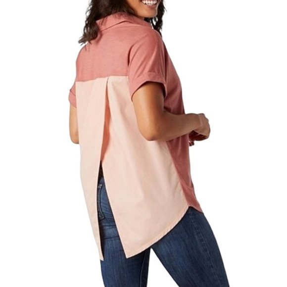 Smartwool Everyday Exploration Short Sleeve Merino Wool Blend Top - Picture 2 of 8